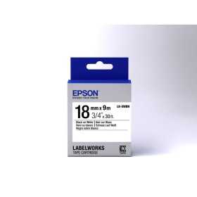 Etiquettes pour Imprimante Epson C53S655006 Noir Noir/Blanc