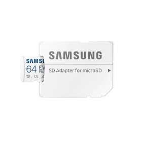 Micro-SD Minneskort med Adapter Samsung MB MC64KA/EU 64 GB