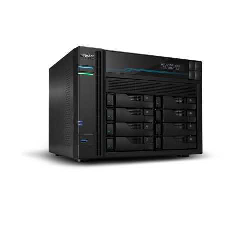 NAS-Netzwerk-Speicher Asustor Lockerstor 10 AS6510T Schwarz Intel Atom C3538