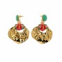 Boucles d´oreilles Femme Lola Casademunt Doré Turquoise Pierre