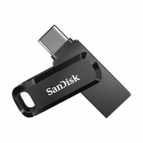 USB Pendrive SanDisk SDDDC3-128G-G46 Schwarz Schwarz/Silberfarben 128 GB