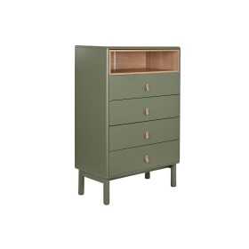 Chest of drawers Home ESPRIT Green polypropylene MDF Wood 80 x 40 x 117 cm