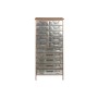 Chest of drawers Home ESPRIT Brown Grey Silver Natural Metal Fir Loft 53,5 x 33,5 x 120,5 cm