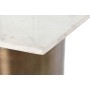 Konsole Home ESPRIT Weiß Gold Marmor Eisen 118 x 33,5 x 78 cm