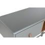 Console Home ESPRIT Bleu Gris Bois MDF 120 x 35 x 90 cm