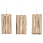 Ceiling Light Home ESPRIT White Natural Eucalyptus wood 50 W 20 x 20 x 40 cm