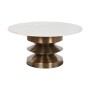 Centre Table Home ESPRIT Marble Iron 92 x 92 x 46 cm