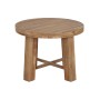 Petite Table d'Appoint Home ESPRIT Marron Sapin Bois MDF 60 x 60 x 45 cm