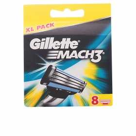 Påfyllnadsförpacking - rakblad Gillette Mach 3 (8 uds)