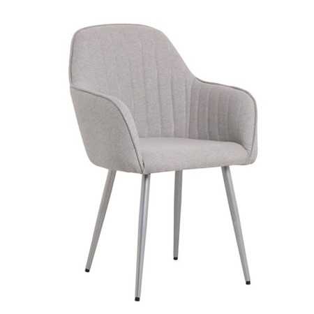 Chair Home ESPRIT Grey Silver 55 x 55,5 x 88 cm