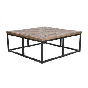 Centre Table Home ESPRIT Wood Metal 120 x 120 x 45 cm