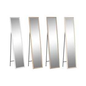 Miroir sur pied Home ESPRIT Blanc Marron Beige Gris 34 x 3 x 155 cm (4 Unités)