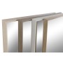 Miroir mural Home ESPRIT Blanc Marron Beige Gris Verre polystyrène 70 x 2 x 158 cm (4 Unités)