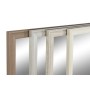 Wandspiegel Home ESPRIT Weiß Braun Beige Grau Kristall polystyrol 66 x 2 x 154 cm (4 Stück)