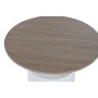 Sidobord Home ESPRIT Vit Naturell Metall Trä MDF 55 x 55 x 52,5 cm