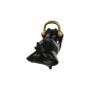 Figurine Décorative Home ESPRIT Blanc Noir Doré Grenouille 25 x 13 x 15 cm (2 Unités)