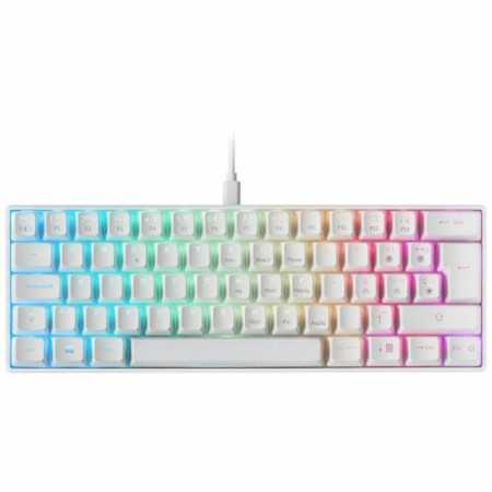 Clavier Mars Gaming MKMINIWRES Espagnol Qwerty Blanc