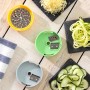 Coupe-légumes en Spirale et Râpe à Légumes avec Recettes Vigizer InnovaGoods (Reconditionné A)