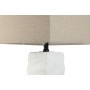 Lampe de bureau Home ESPRIT Blanc Beige Ciment 30 x 30 x 58 cm