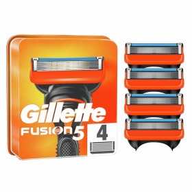 Rechanges pour Lame de Rasoir Gillette Fusion 5 (4 Unités) (4 uds)
