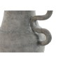 Vase Home ESPRIT Gris clair Terre cuite Oriental 32 x 27 x 49 cm