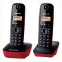 Trådlös Telefon Panasonic KX-TG1612SPR DECT Negro