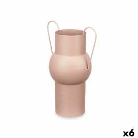 Vase Sand Stahl 22 x 32 x 14 cm (6 Stück)