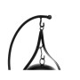 Table clock Pendant Black Metal 18 x 33 x 17 cm (4 Units)