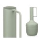 Vase With handle Green Steel 12 x 30 x 12 cm (6 Units)