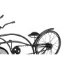 Bordur Fahrrad Schwarz Metall 42 x 24 x 10 cm (4 Stück)