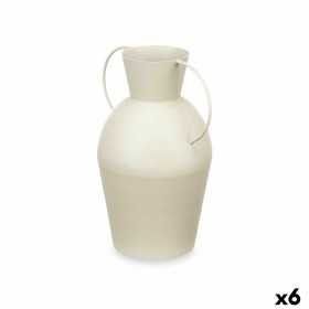 Vase Hellbraun Stahl 20 x 27 x 14 cm (6 Stück)