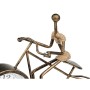 Bordur Fahrrad Bronze Metall 27 x 22 x 10 cm (4 Stück)