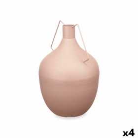 Vase Carafe Sable Acier 24 x 40 x 24 cm (4 Unités)
