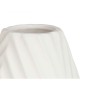 Vase Streifen Weiß aus Keramik 21 x 31 x 21 cm (4 Stück)