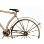 Bordur Fahrrad Bronze Metall 24 x 37 x 9,5 cm (4 Stück)