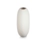 Vase rund Weiß aus Keramik 40 x 34,5 x 16 cm (2 Stück)