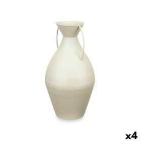 Vase Hellbraun Stahl 22 x 43 x 22 cm (4 Stück)