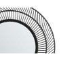Spiegelsatz rund Schwarz Polypropylen 78 x 26 x 2,5 cm (6 Stück)