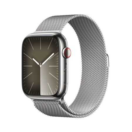 Smartwatch Apple Watch Series 9 Silberfarben 45 mm