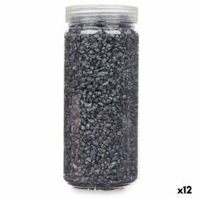 Deko-Steine Schwarz 2 - 5 mm 700 g (12 Stück)