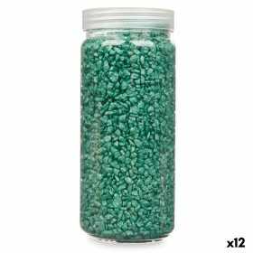 Dekorativa stenar Grön 2 - 5 mm 700 g (12 antal)