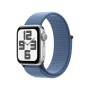 Montre intelligente Apple Watch SE Bleu Argenté 40 mm