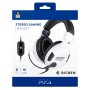 Gaming Headset mit Mikrofon Nacon PS4OFHEADSETV3WHITE