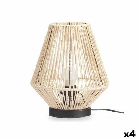 Bordslampa Pyramid 40 W Snöre Brun Svart 23 x 26 x 23 cm (4 antal)