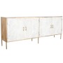 Anrichte Home ESPRIT Weiß Braun Gold 180 x 34 x 71 cm