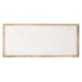 Tête de lit Home ESPRIT Blanc Marron Bois de manguier 180 x 4 x 80 cm