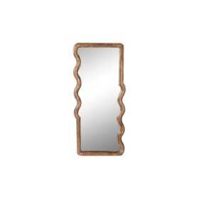 Wall mirror Home ESPRIT Brown Mango wood Urban 44 x 3 x 100 cm