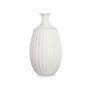Vase Meerenge Weiß aus Keramik 27 x 48 x 27 cm