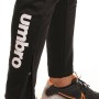 Adult's Tracksuit Bottoms Umbro LOGO 96087I 001 Black Men