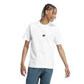 T-shirt med kortärm Herr Adidas N E TEE IL9470 Vit